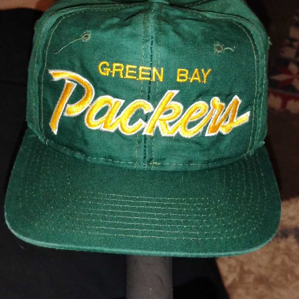 Green and Yellow Baseball Hat
